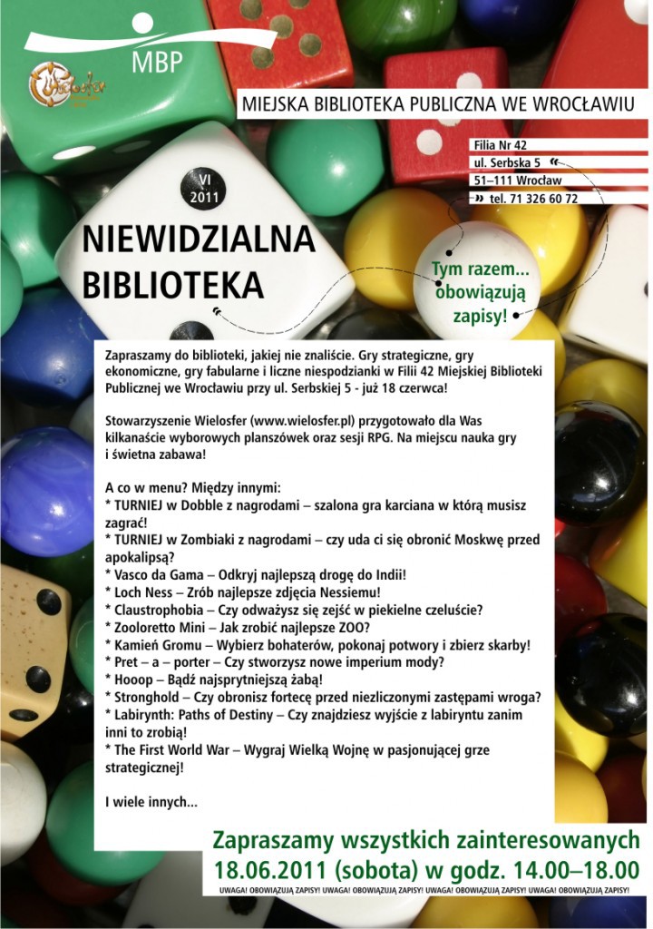 Niewidzialna Biblioteka we Wrocławiu
