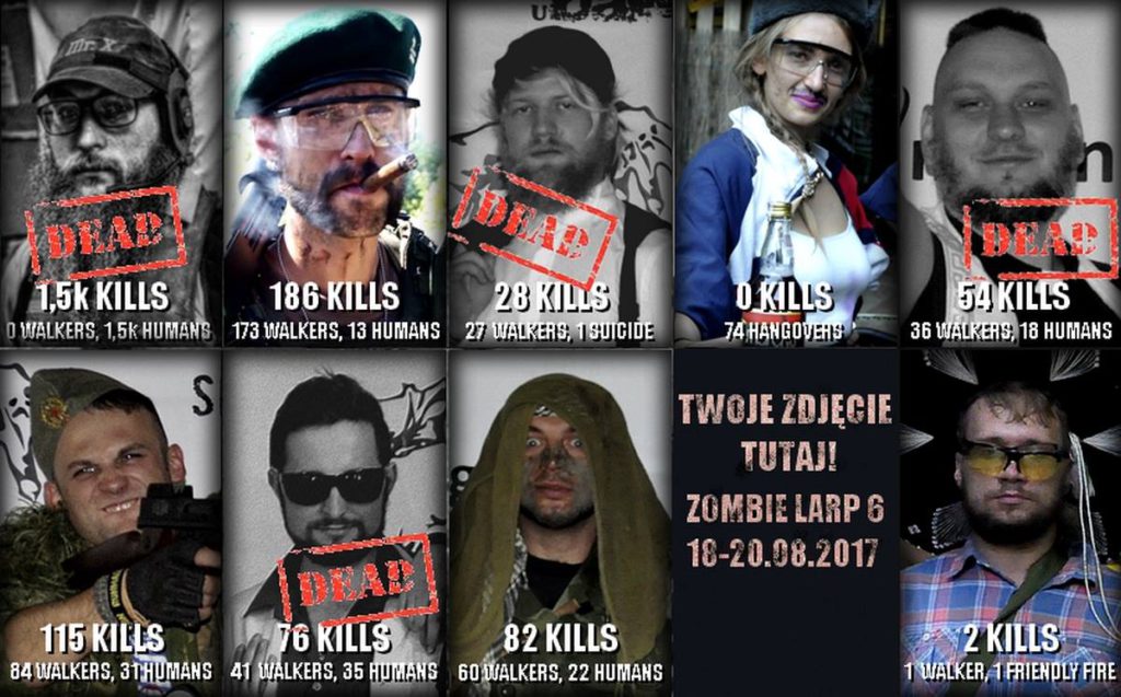 Zombie LARP – pod patronatem