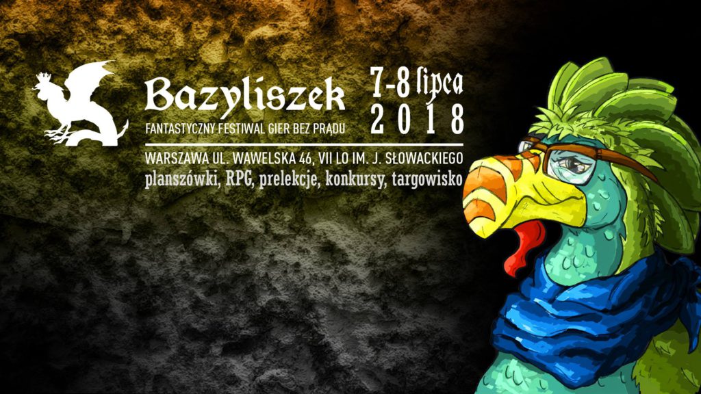 Bazyliszek 2018 – rozpiski sesji i turniejów