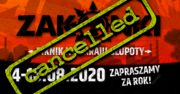 Zakonki 2020 – odwołane