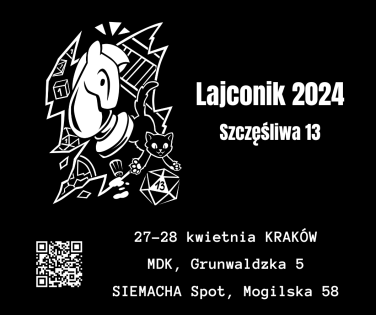 Lajconik 2024 – Krakowskie Dni z Grami Fabularnymi